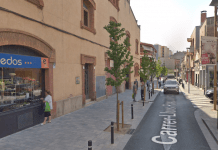 Libre circulación de vehiculos en las calles Lluís Pascual Roca y Francesc Macià los viernes y sábados