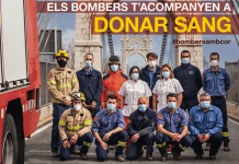 Este año el parque de bomberos de Sant Boi colabora con la campaña de donación de sangre