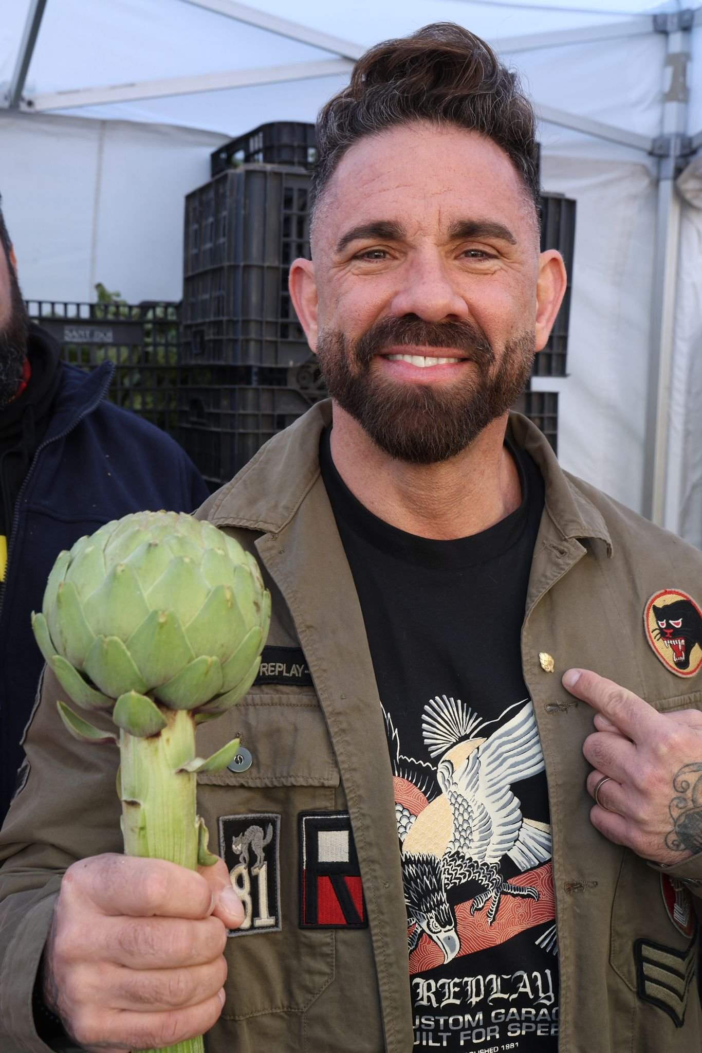 Marc Ribas, con la Alcachofa de Oro