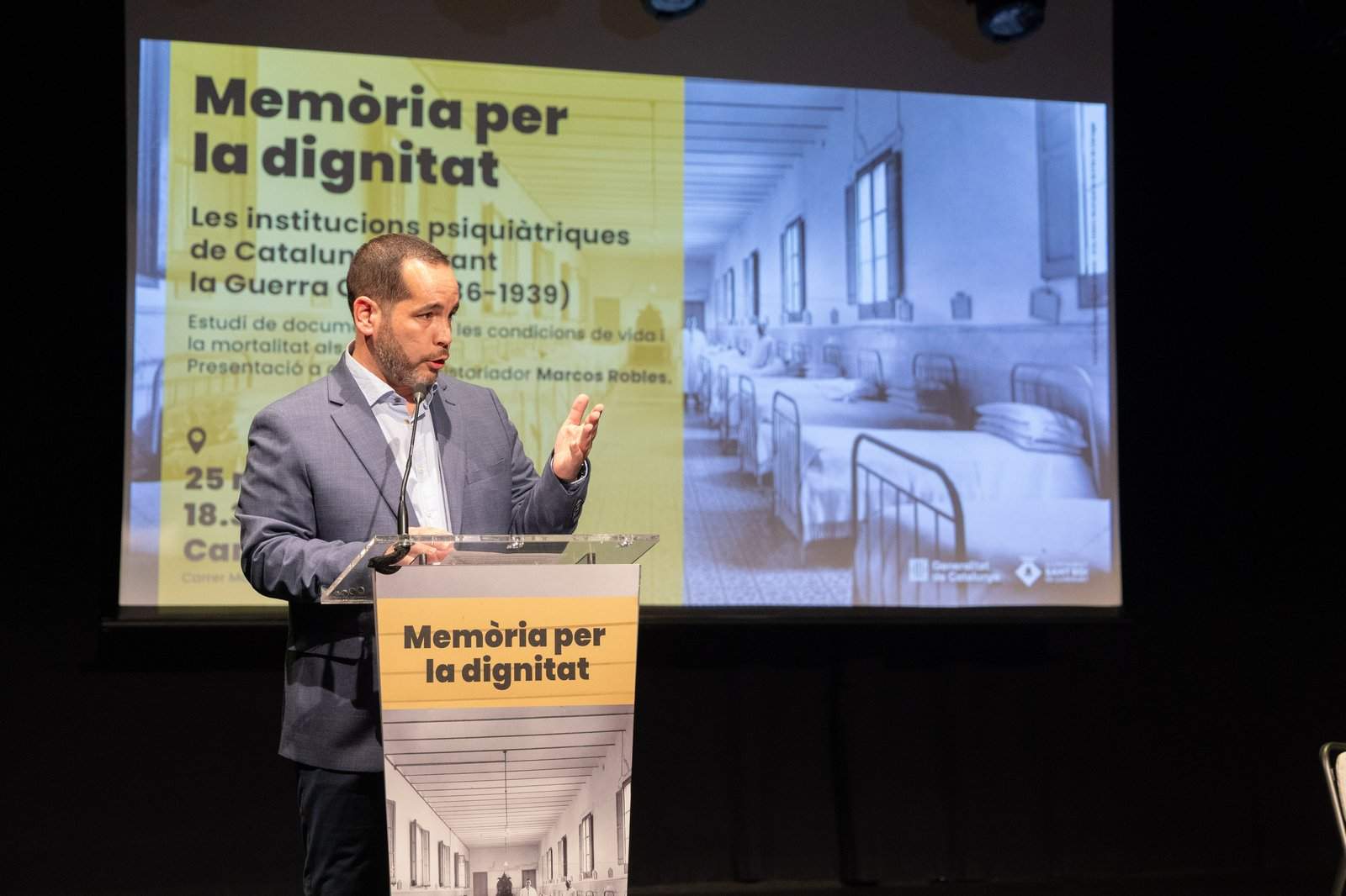 Alejandro Pérez, concejal de Memoria histórica en Sant Boi