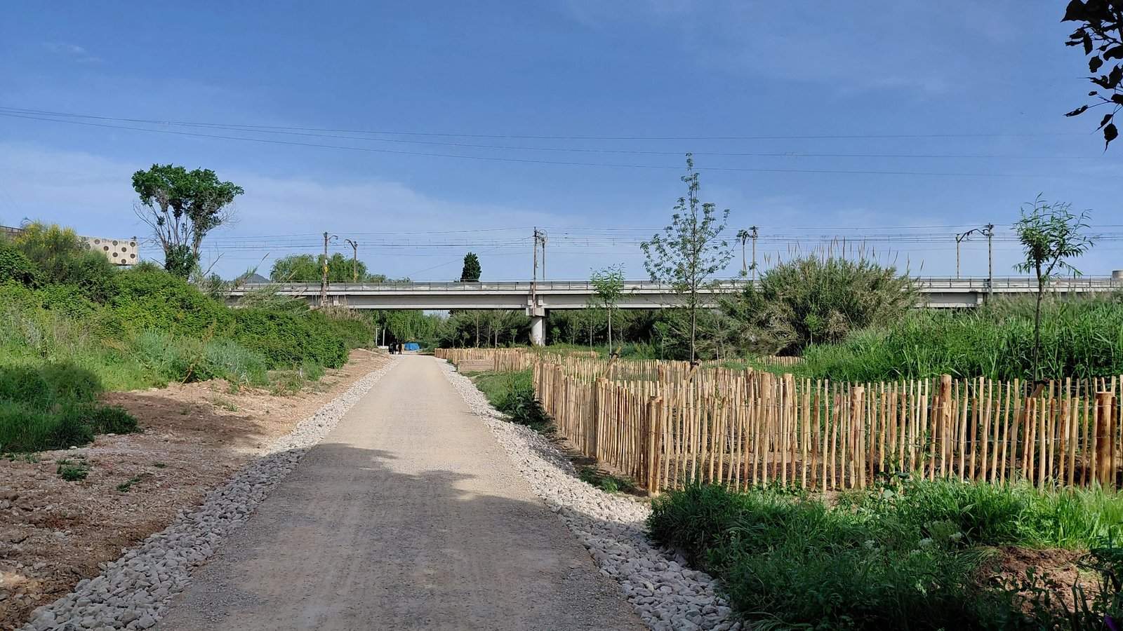 El tramo está en la zona donde la C-245 cruza el camino