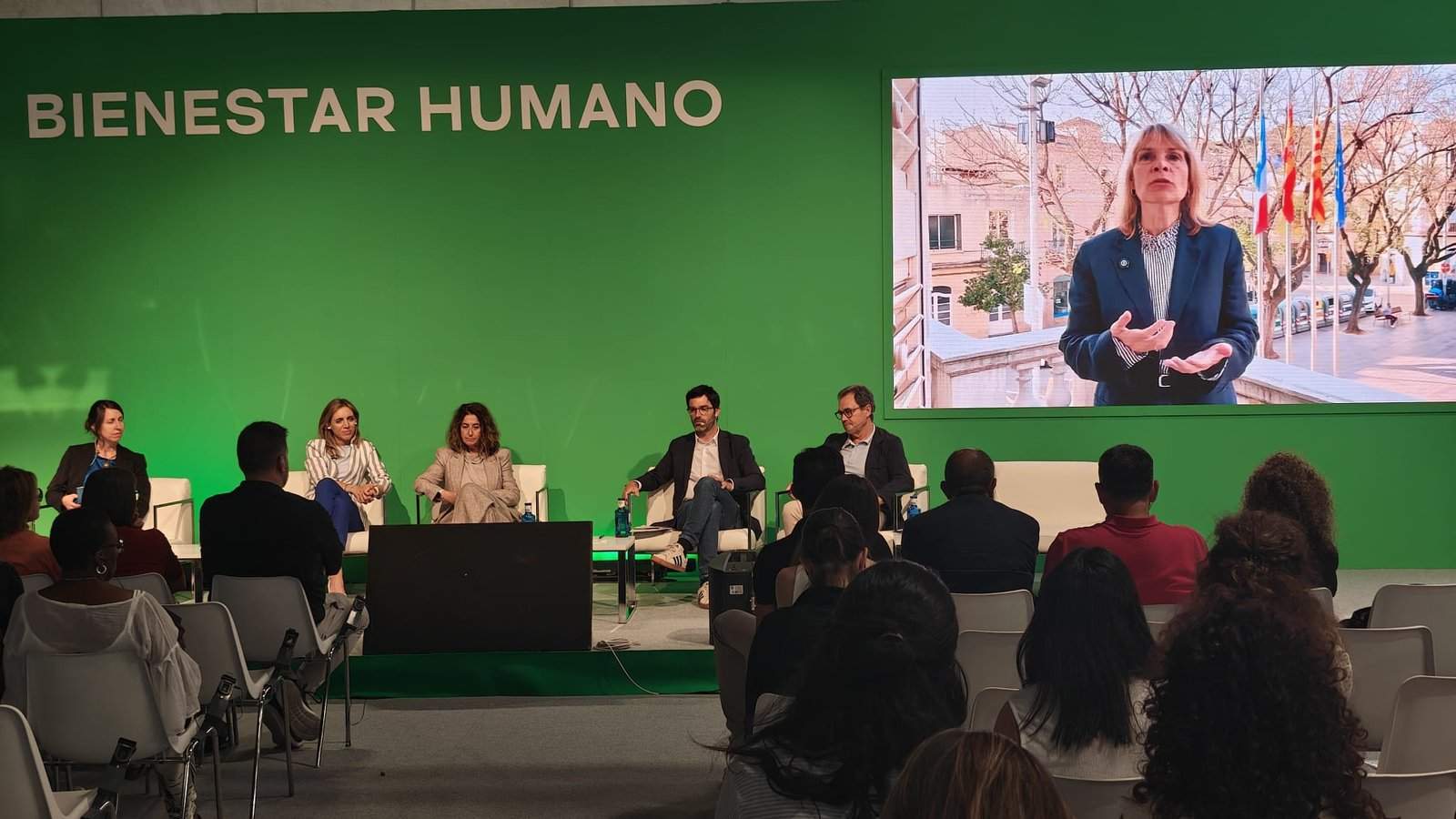Intervención registrada de la alcaldesa de Sant Boi
