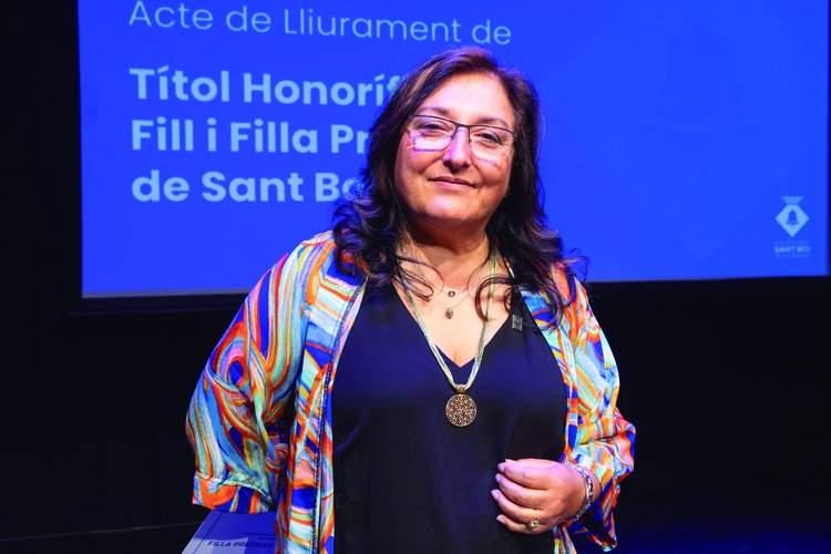 Núria Salán, Hija Predilecta de Sant Boi