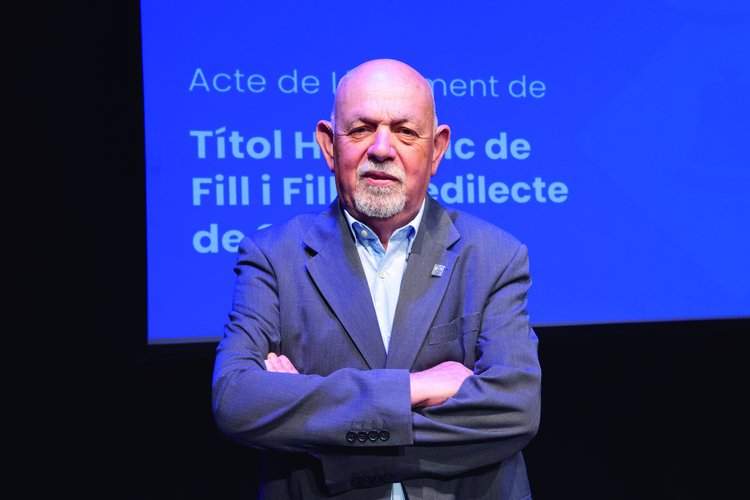 Pere Lorente, Hijo Predilecto de Sant Boi