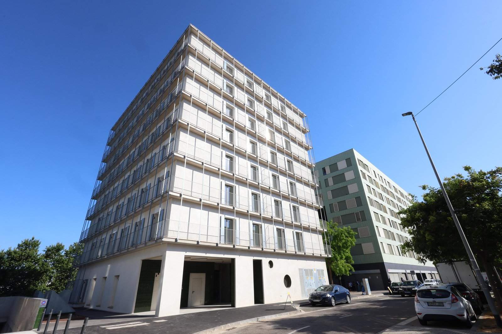 El edificio está en la zona del Salón Central