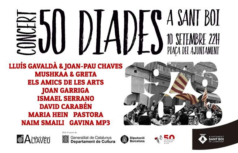 Concierto 50 Diades